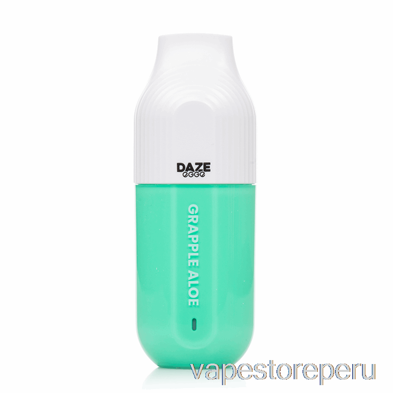 Vape Sin Nicotina Peru 7 Daze Egge 3000 Garfio Desechable Aloe